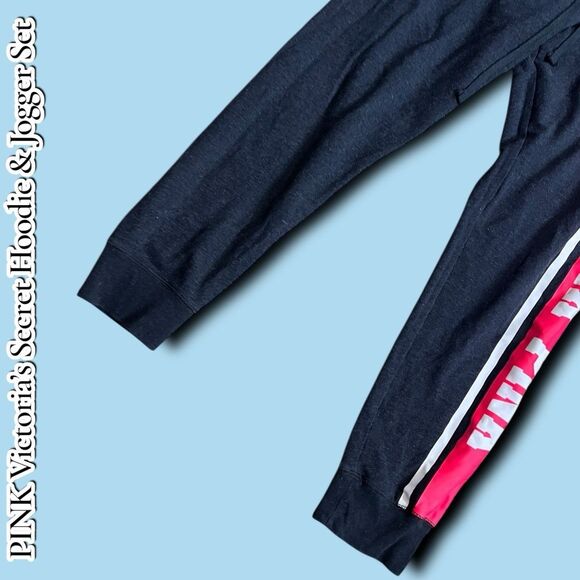 Pre-Owned PINK Victoria’s Secret Hoodie & Jogger Set – XS / M - Picture 10 of 10